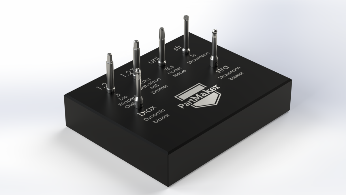 Partmaker Logo PartMaker – Dental and maxillofacial parts